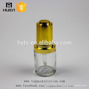 high quality luxury empty essential oil glass bottle with dropper